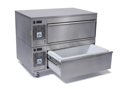 Double Dual Temperature Drawer Enclosure